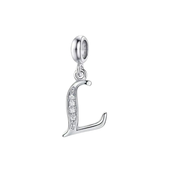 Sparkling Alphabet Charm - Letter L image
