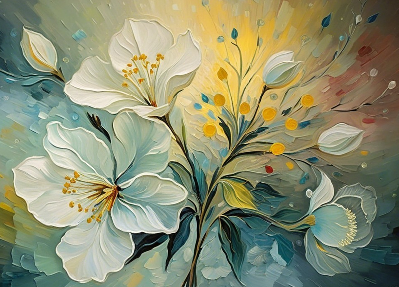 Canvas Wall Art Home Decor - Blossom