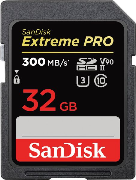 SanDisk Extreme PRO 32GB SDHC Class 10 Memory Card