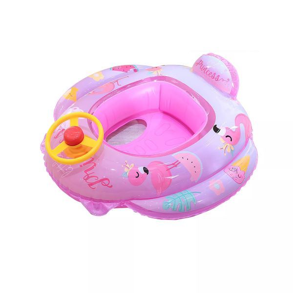 Kids Fun Swimming Boat Inflatable Assorted Pinks