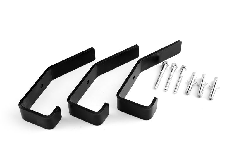 Ubbe Metal Double Wall Hook - Set of 3