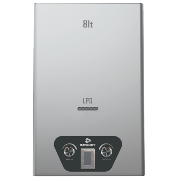 Dewhot - 8L Stainless Steel Gas Geyser