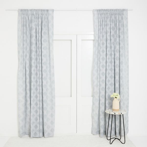 George &amp; Mason - Cyprus Sheer Unlined Taped Curtain