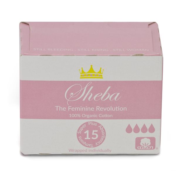 Sheba Feminine - Super Plus Absorbency Non-Applicator Tampons - Pack of 15