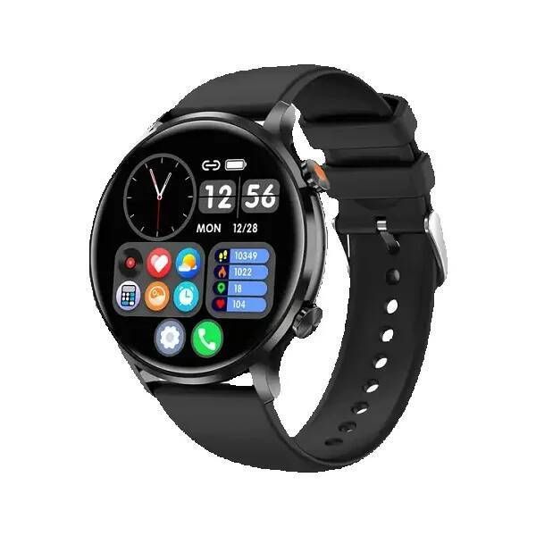 Stylish and Comfortable Silicon Strap Smartwatch