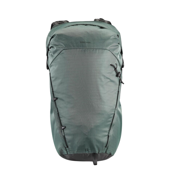 Quechua Mountain Hiking Rucksack 22 L Rolltop - Light