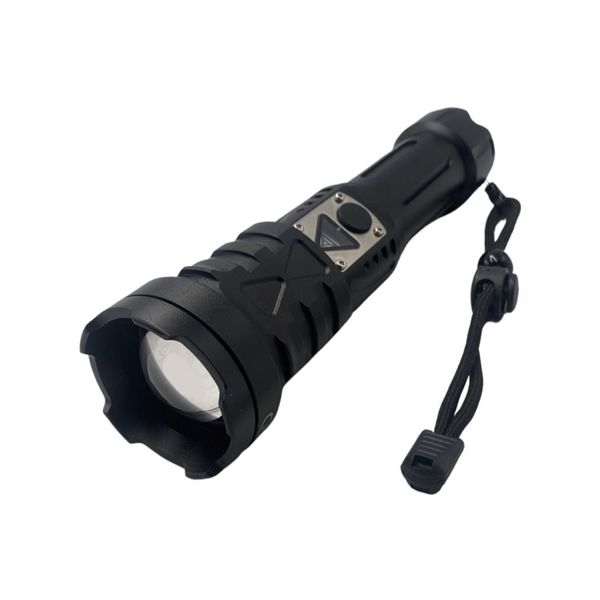 USB Chargeable Outdoor Zoomable Flashlight- Q-SD012