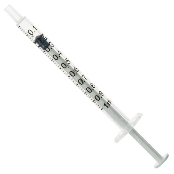 1ml Luer Slip Syringe - Box of 100