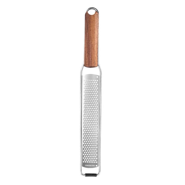 Versatile Lemon Zester Tool Razor Sharp Stainless Steel Grater Fine Tooth