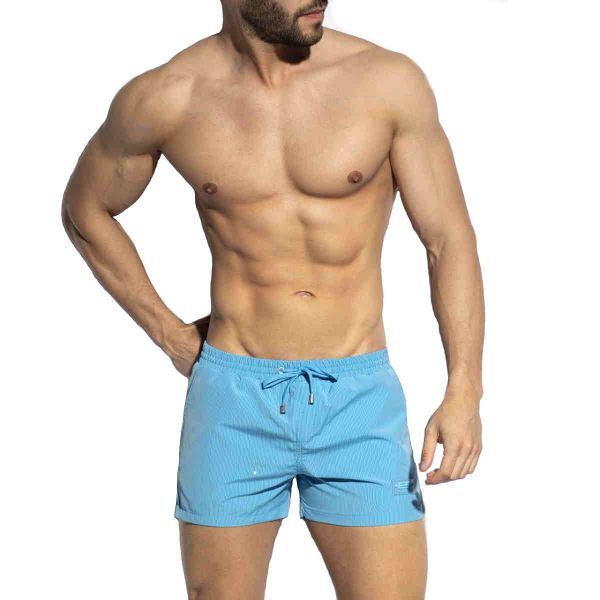 ES Collection Thin Stripes Swim Shorts - Orange
