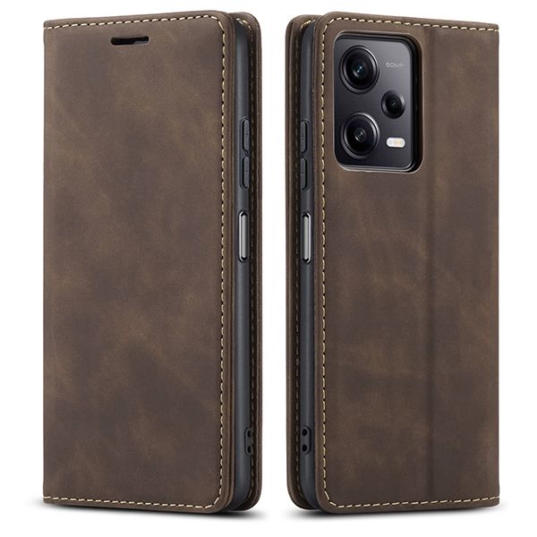 Magnetic Wallet Phone Case compatible with Xiaomi Redmi Note 12 Pro