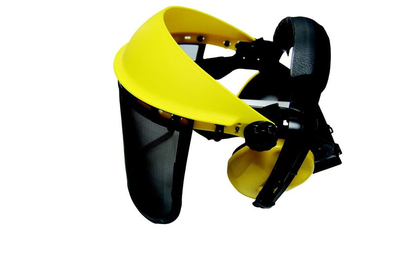 Rocwood - Safety Face Shield &amp; Earmuff Kit - Mesh
