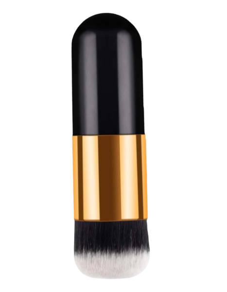 High Quality Ultra-Soft Plump Foundation Makeup Brush - Black &amp; Gold