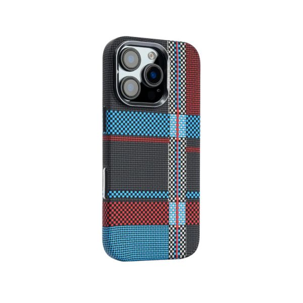Fusion Checkered Pattern Case Compatible With iPhone 15 Pro Max