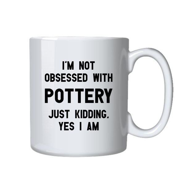 Pottery Coffee Mug - Best Pottery Funny Novelty Gift Idea