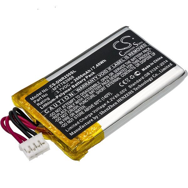 DELORME INCRH20 replacement battery