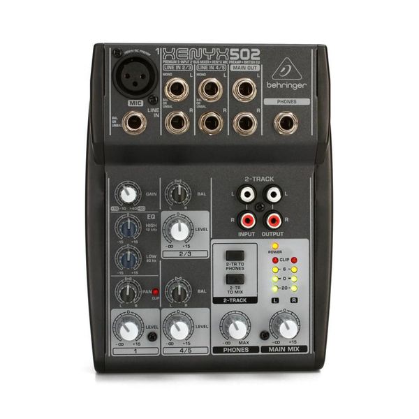 Behringer Xenyx 502 5-channel Analog Mixer