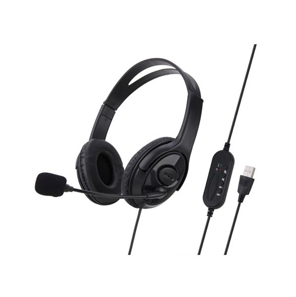 High Quality Wired Usb Headset With Microphone For Call Center -SY493MV