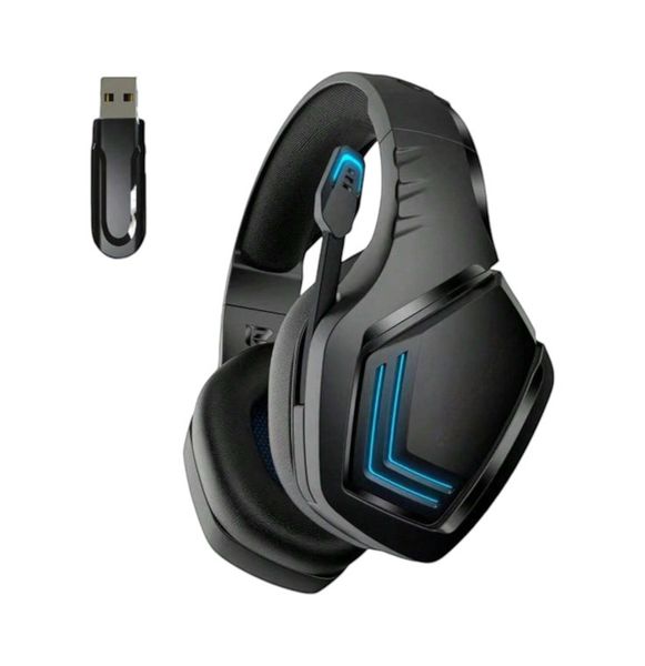 P3 PRO - Wireless Gaming Headset With Microphone &amp; LED Lighting - Blue