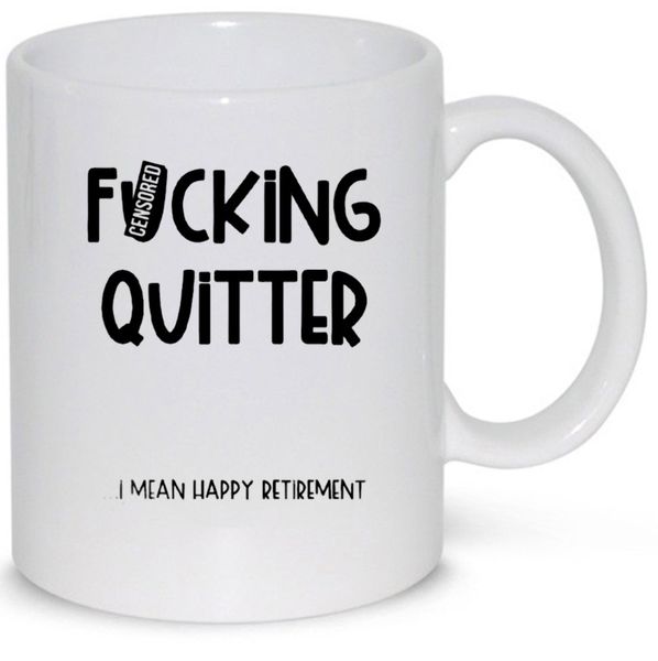 Quitter Colleague Coworker Retirement Leaving Gift 11Oz Premium Coffee Mug