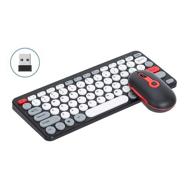 Mini Wireless Keyboard and Mouse Set
