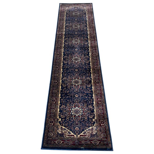 Persian Navy Rug/Runner - 300 x 80cm