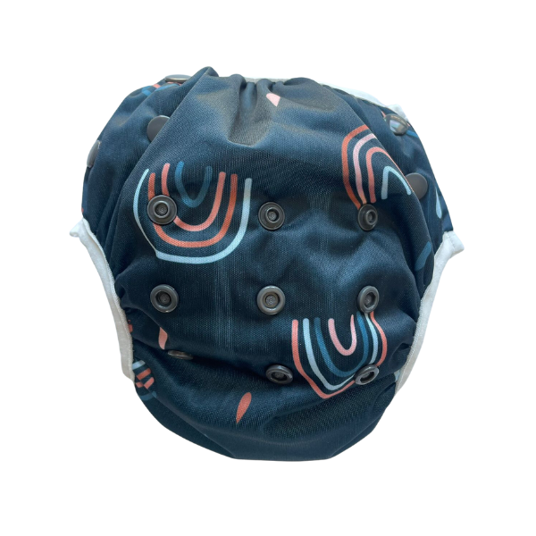 Monkeybum Reusable Swim Nappy - Rainbows