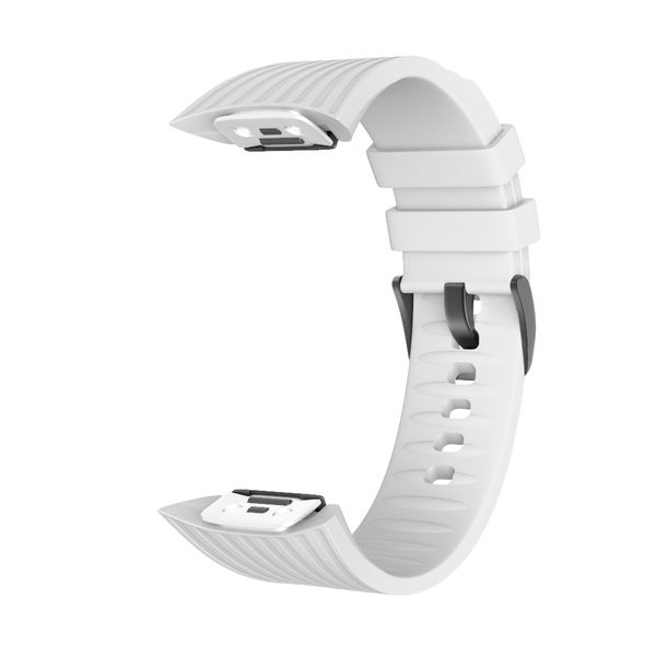 Techme White Silicone Strap for Samsung Galaxy Gear Fit 2 Pro - Small