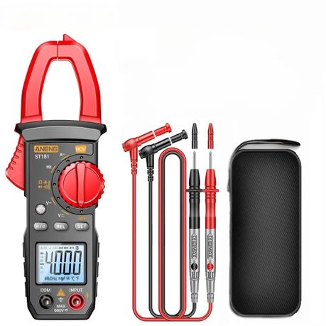 Aneng ST181 Digital Clamp Meter DC/AC Current 4000 Counts Multimeter