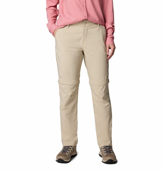 Columbia Women's Silver Ridge Utility Convertible Pants Ancient Fossil