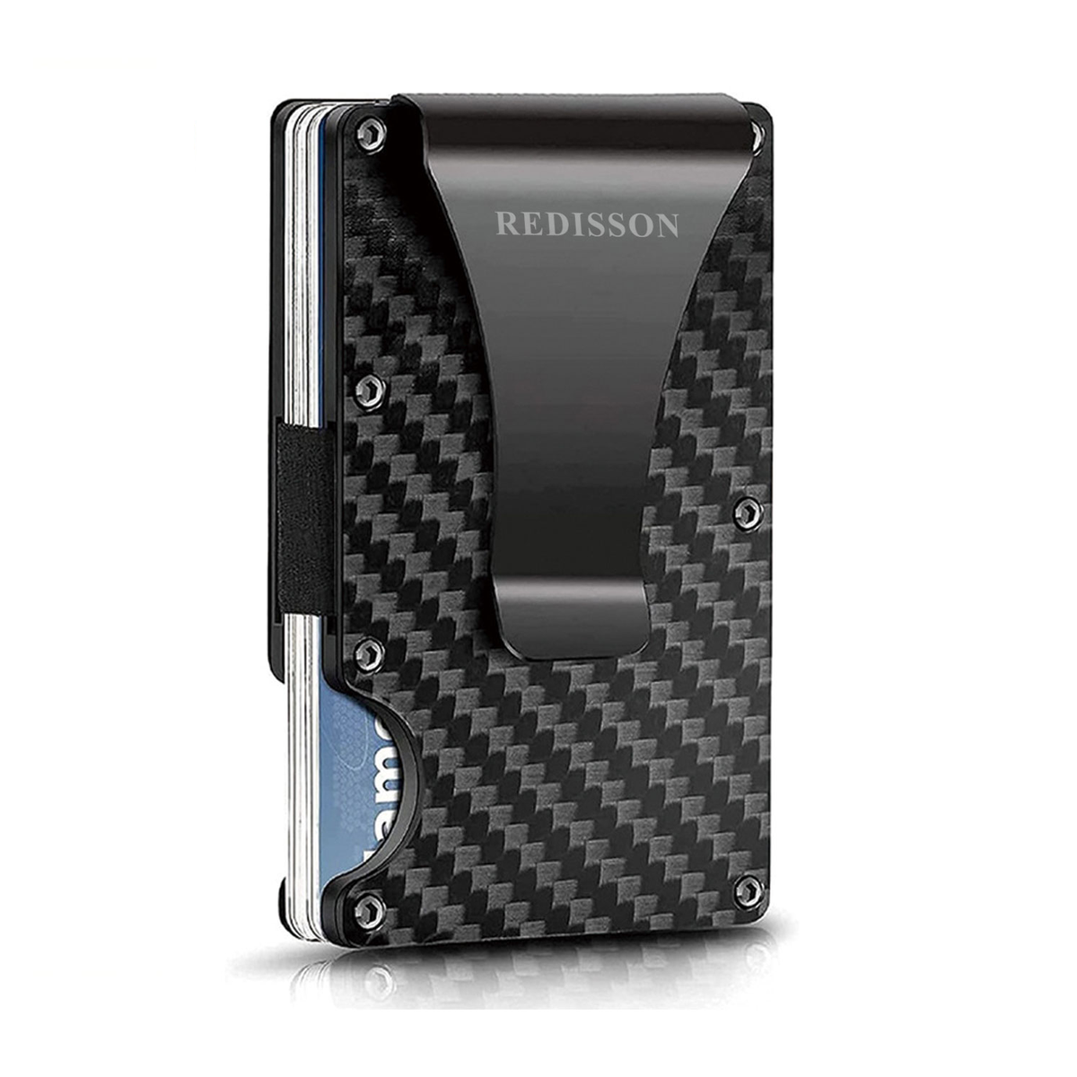 Redisson Minimalist Wallet,Card Holder&Money Clip - RFID Blocking