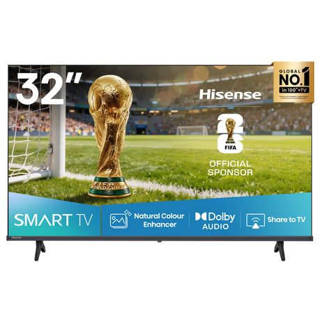 Hisense 32" A4Q HD Smart TV with DTS-X & Dolby Audio
