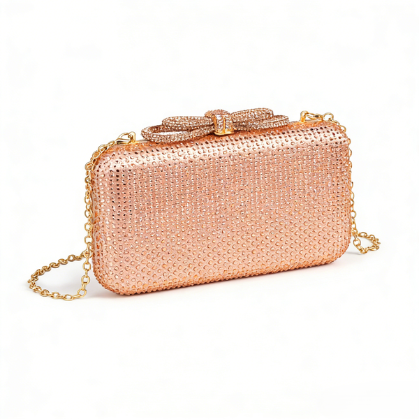 ZELTRYN New Rhinestone Studded Bag