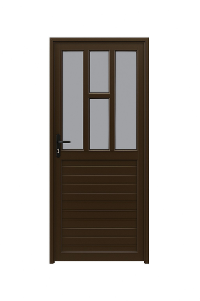 ZYS 4-Panel Aluminium Door with Frame-(RH)