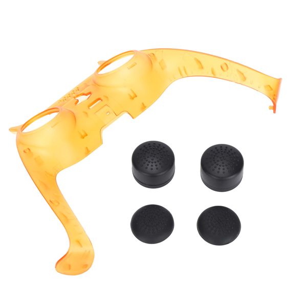 Translucent Faceplate Yellow Compatible with PS5