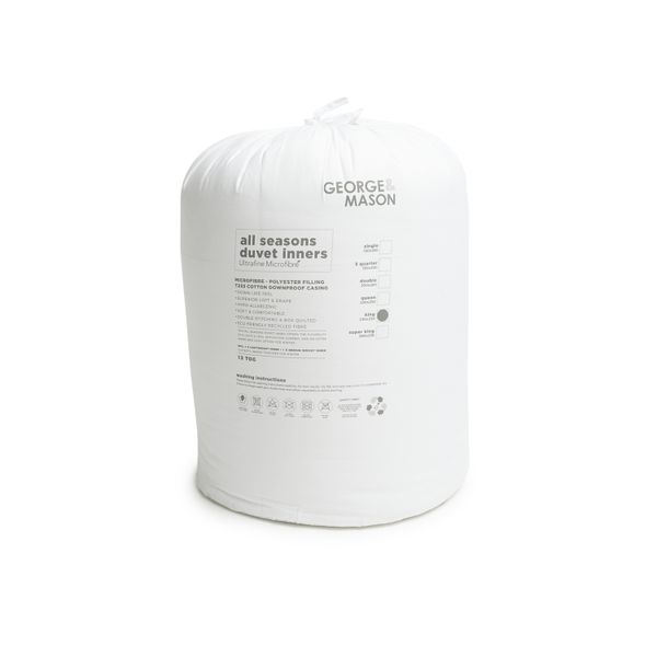 George &amp; Mason - 13 Tog Microfibre All Seasons Duvet inner