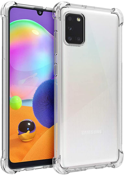 Clear Shockproof Protective - Anti-Burst Cover Compatible with Samsung A31