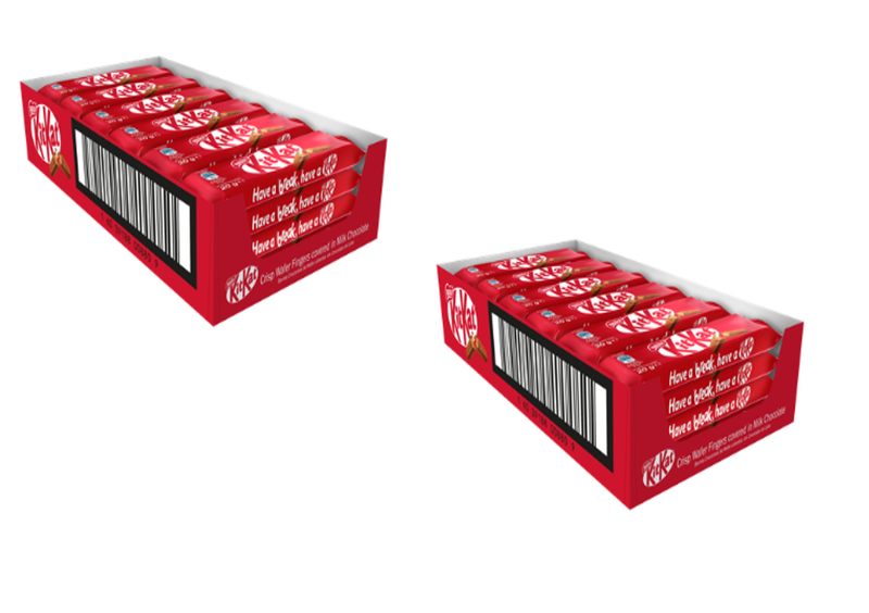 NESTLÉ Kitkat 2 Finger Chocolates - Double Case 48x 20g