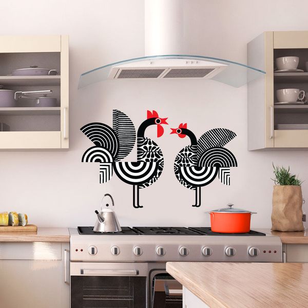 Fantastick - African Chickens Vinyl Wall Stickers
