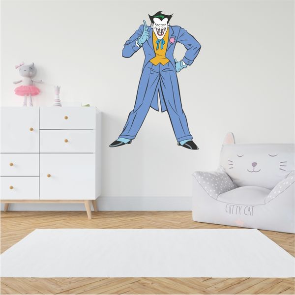The Joker Pointing Finger Wall Decal