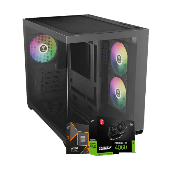[Pre Built] Liquid Cooled RTX 4060 Ryzen 7 9700X "ShadowHeart
