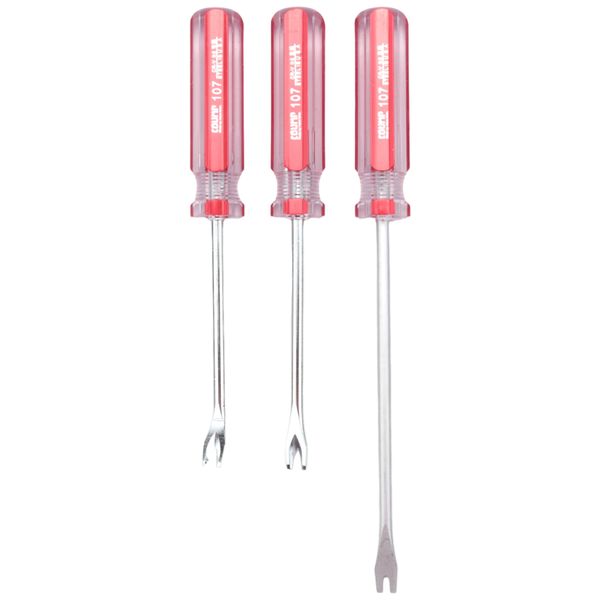 3Pcs Nail Pullers Tack Lifter 3mm V/U Tip Nail Staple Rivet Tack Puller Uph