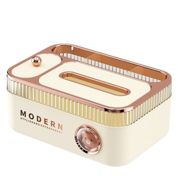 Multifunctional Desktop Storage Paper Box For Living Room And Bedroom