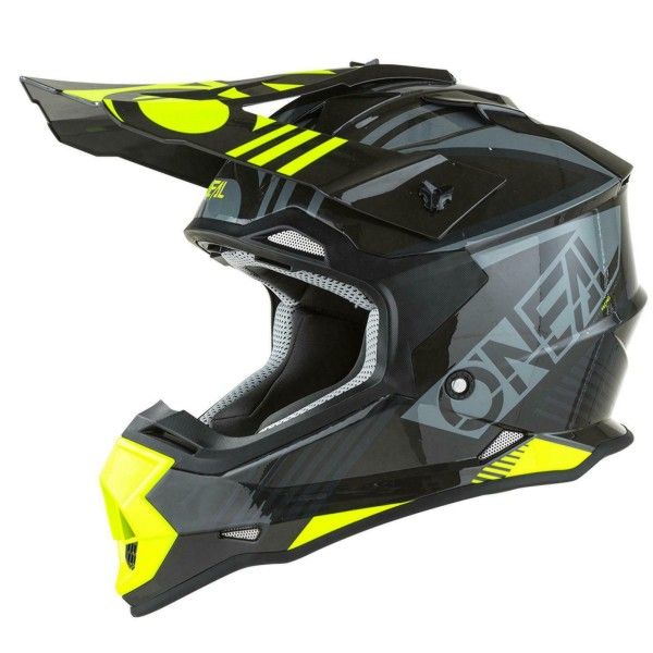 O'Neal - Helmet - 2 Series - Rush V.22 - Grey/Neon Yellow