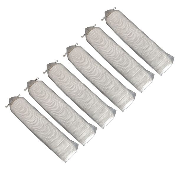 Cotton Rounds Hypoallergenic (6 x 100-Piece) - Ultra-Soft &amp; Multi-Purpose