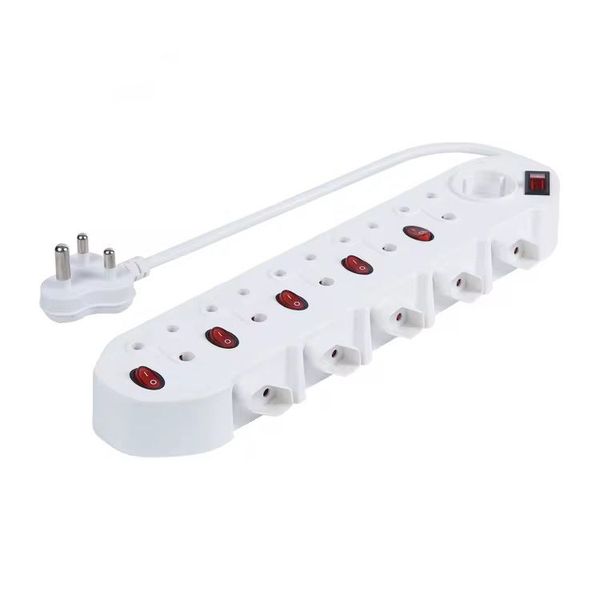 Independent Switch 5 Way Sockets With EU 6 Way Sockets
