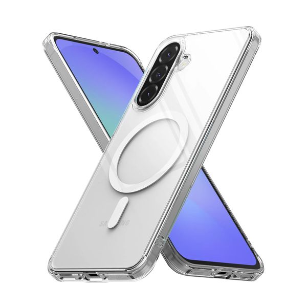 Clear MagSafe Case Compatible with Samsung A36 Magnetic Shockproof Cover