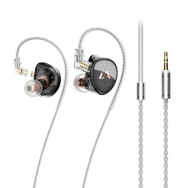 Lafitear LF2 1DD + 1BA Hybrid Driver - In-Ear Monitor Earphones