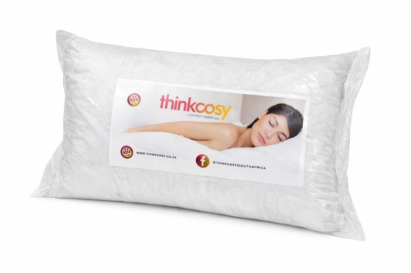 Pearl Fibre Bed Pillow - Soft Support Sleep Pillow with Breathable Cover