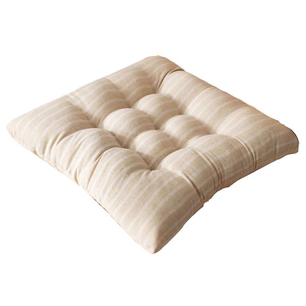 Decor Square Chair Cushion with Soft PP Cotton - 40cm